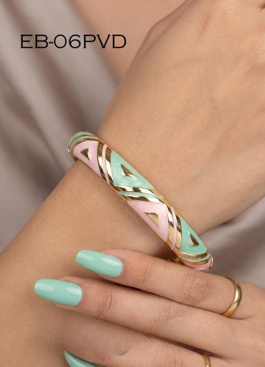 Pastel Pink and Mint Green Bangle