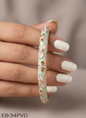 Pale Pink and Mint Green Bangle