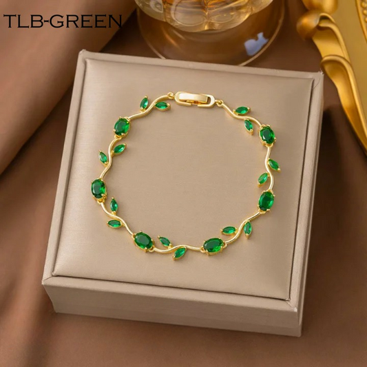 TLB GREEN TULIP BRACELET
