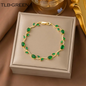 TLB GREEN TULIP BRACELET