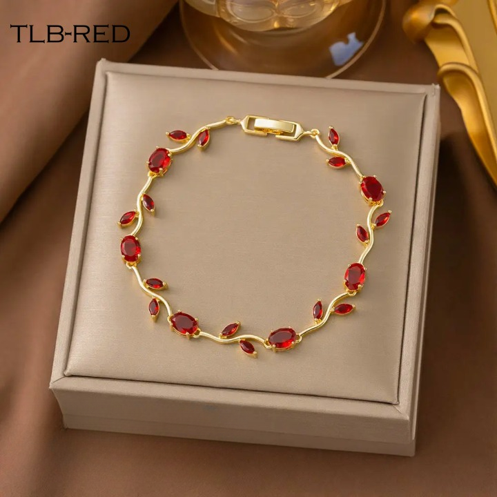 TLB RED TULIP BRACELET