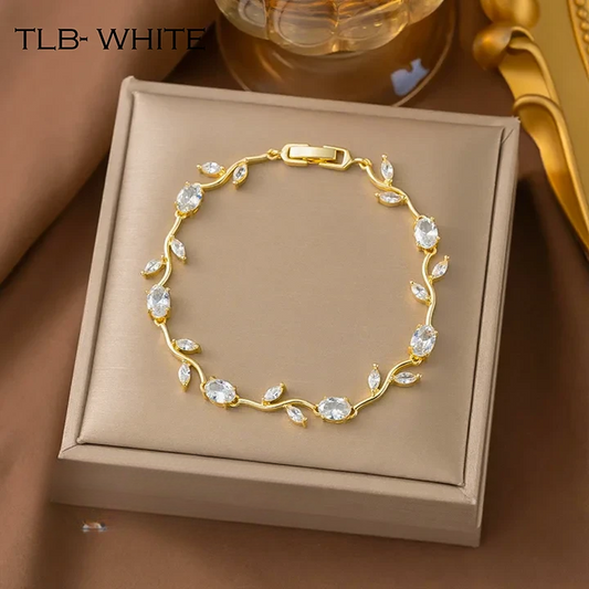 TLB WHITE TULIP BRACELET